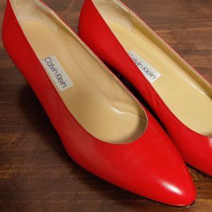 Calvin Klein Red Heels